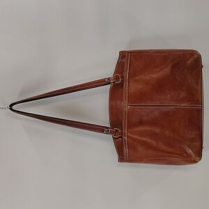 Patricia Nash Distressed Poppy Tote Brown